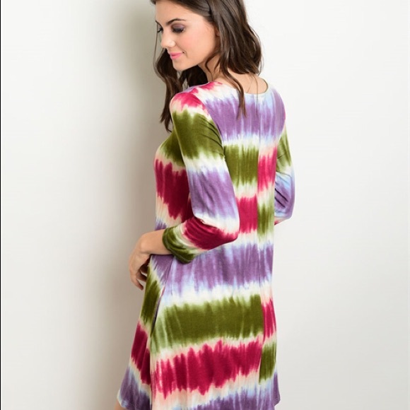 Tye Dye Dress - Picture 3 of 4